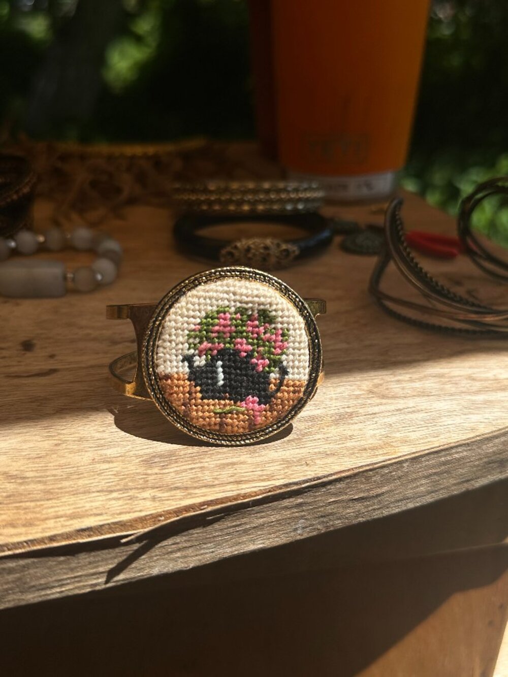 Needlepoint Bracelet, So Unique!